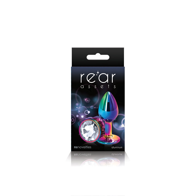 Rear Assets Multicolour Anal Butt - Clear, Small - Thorn & Feather Sex Toy Canada
