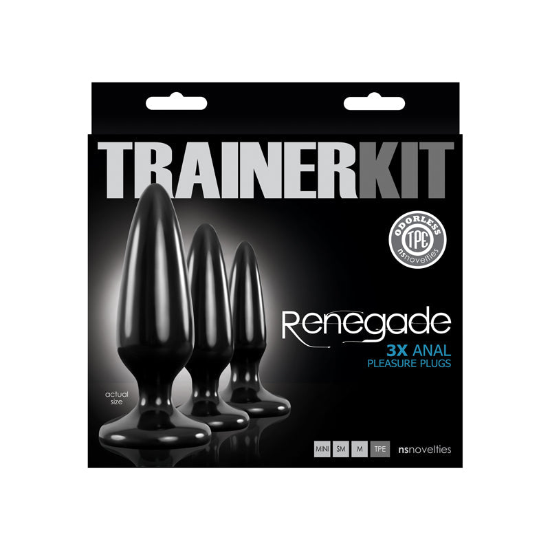 Renegade Pleasure Plug 3pc Trainer Kit - Thorn & Feather Sex Toy Canada