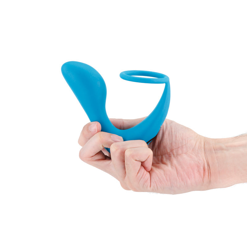Stimulateur de prostate télécommandé Renegade Slingshot II - Bleu sarcelle