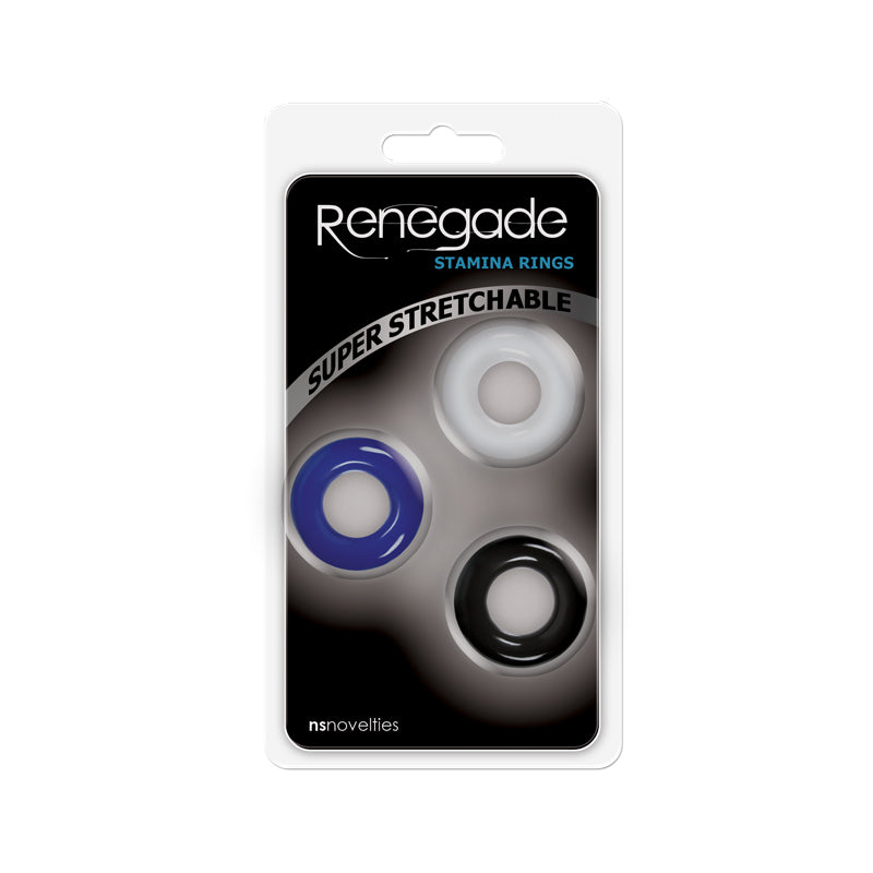Renegade Stamina Rings - Multi Color - Thorn & Feather Sex Toy Canada