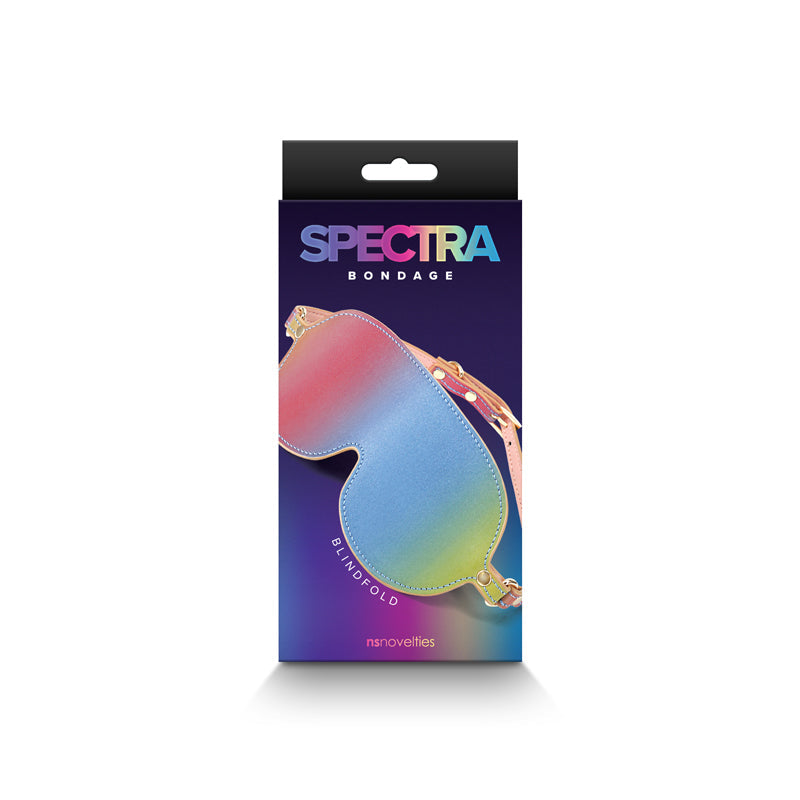 Spectra Bondage Blindfold - Rainbow - Thorn & Feather Sex Toy Canada