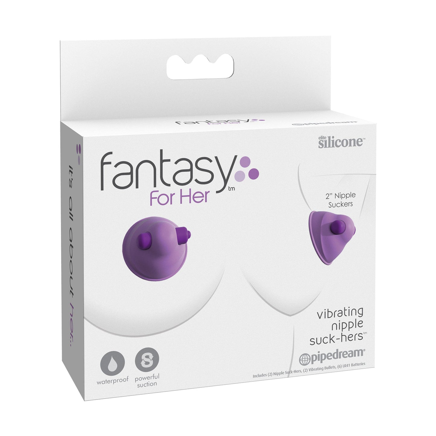 Fantasy For Her Vibrating Nipple Suck-Hers - Thorn & Feather Sex Toy Canada