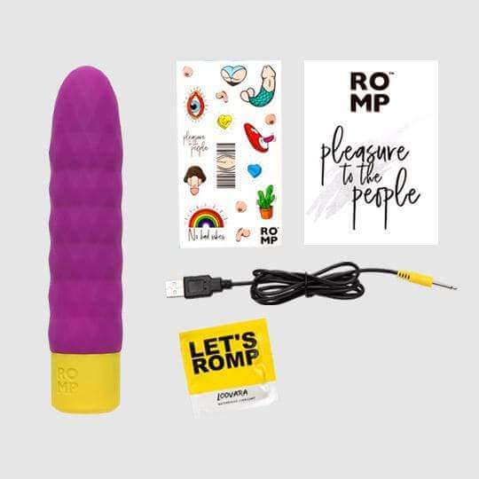 Romp Beat Bullet Vibrator - Purple - Thorn & Feather Sex Toy Canada