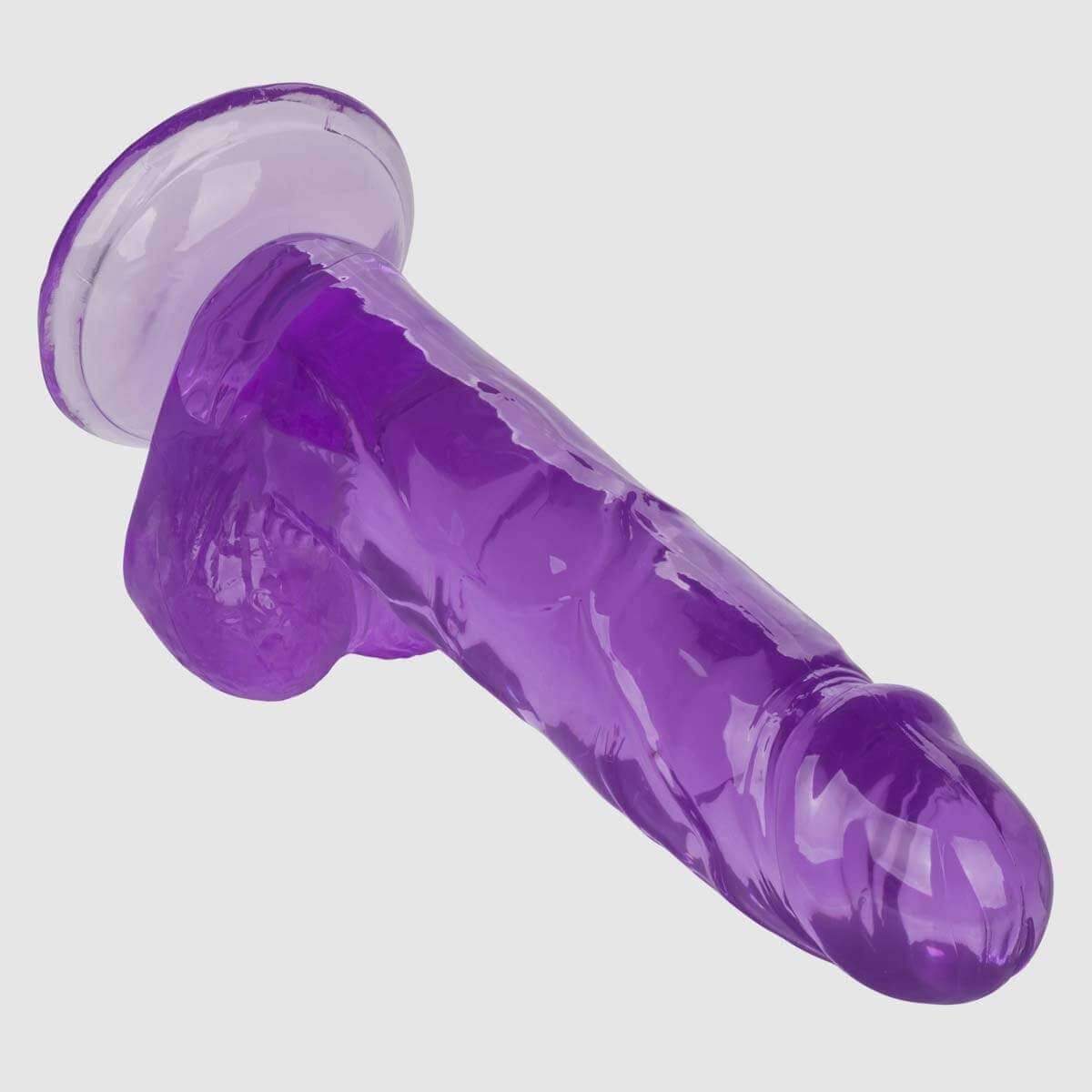 Size Queen 6"/15.25 cm Dildo - Purple - Thorn & Feather Sex Toy Canada
