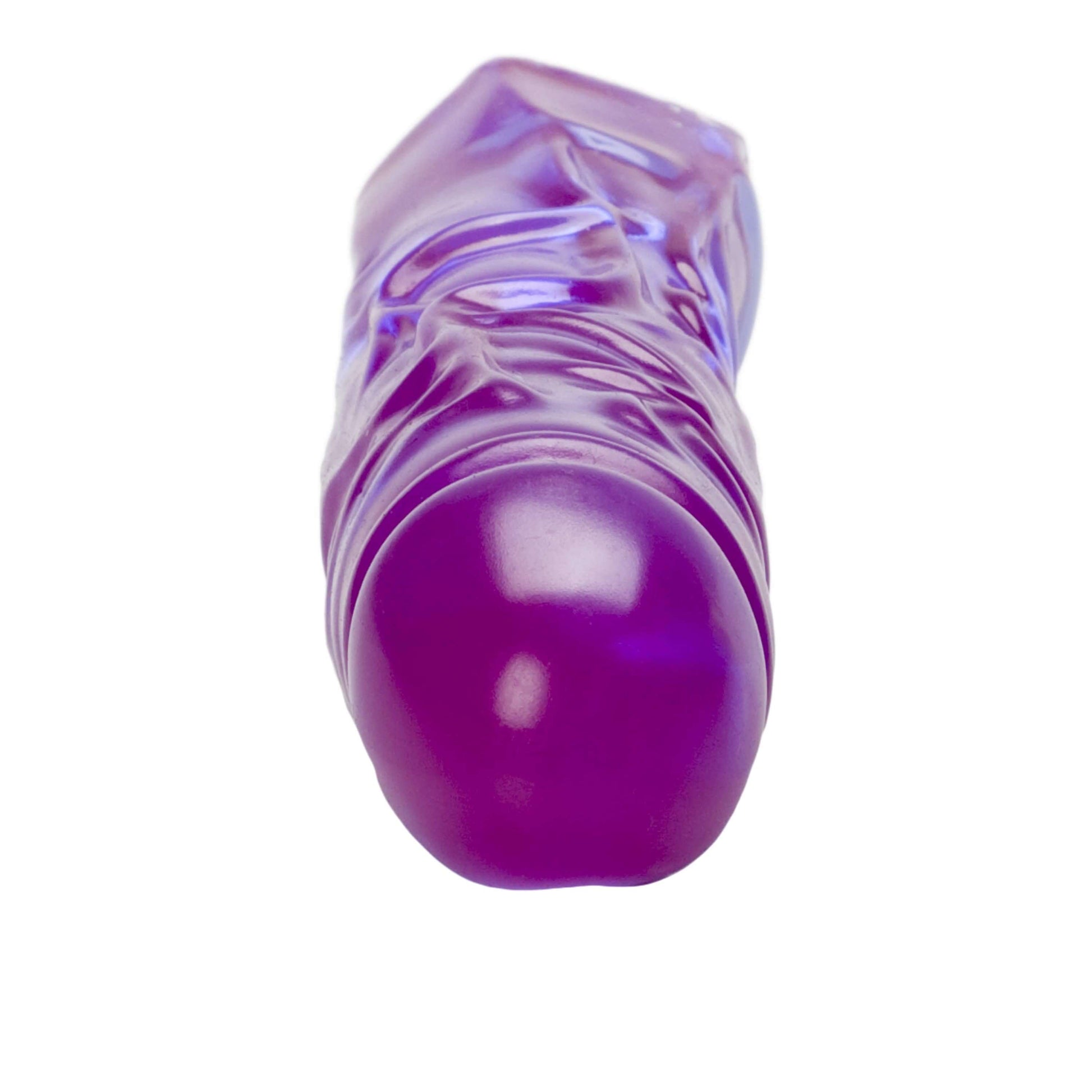 Reflective Gel 8.5" Veined Chubby - Thorn & Feather Sex Toy Canada