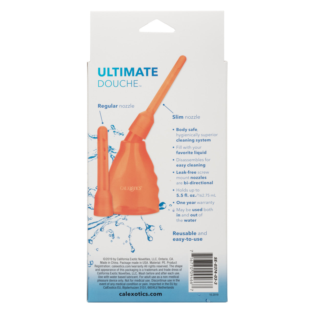 Ultimate Douche - Orange, 5.5oz/162.75ml