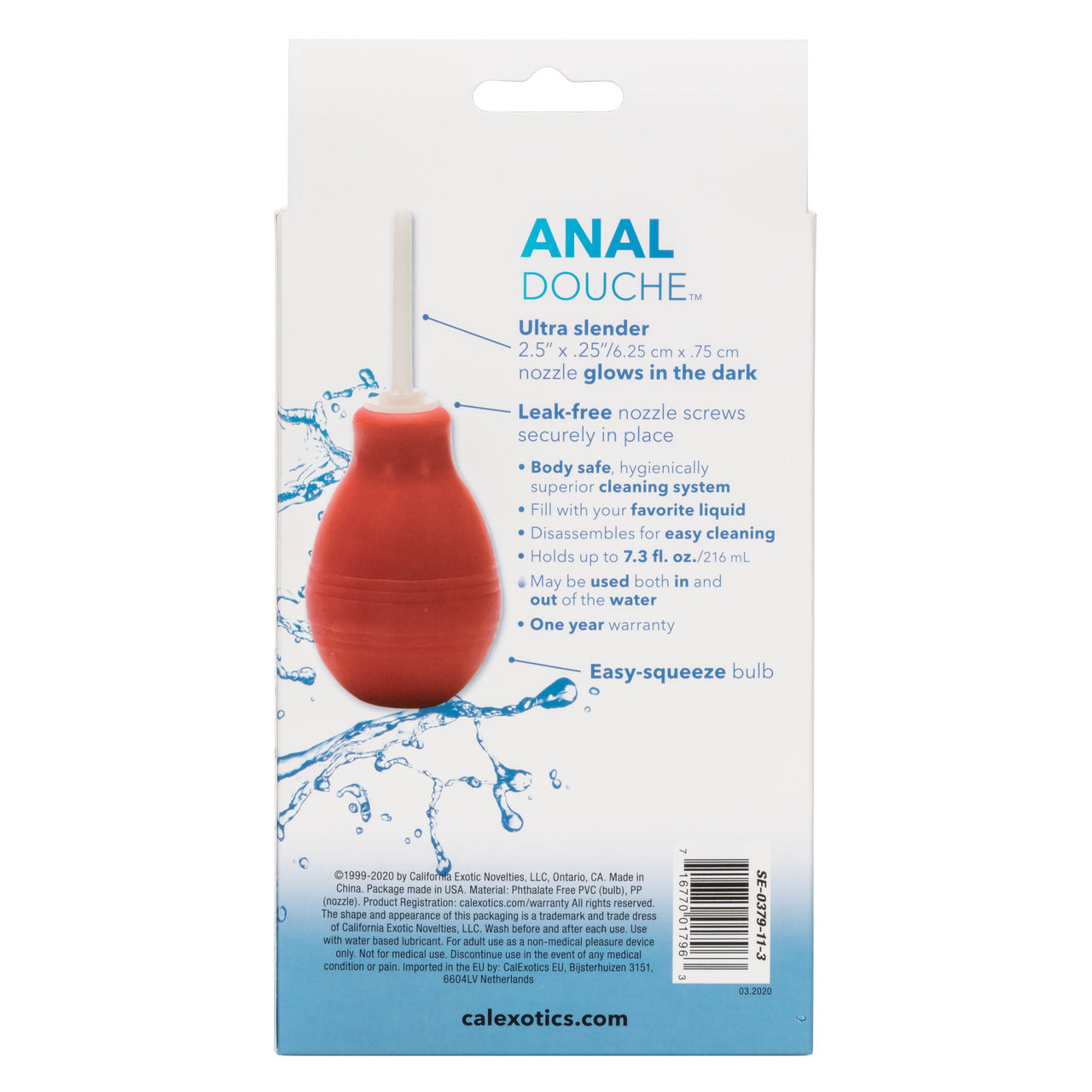 Anal Douche - 7oz/210ml - Thorn & Feather Sex Toy Canada