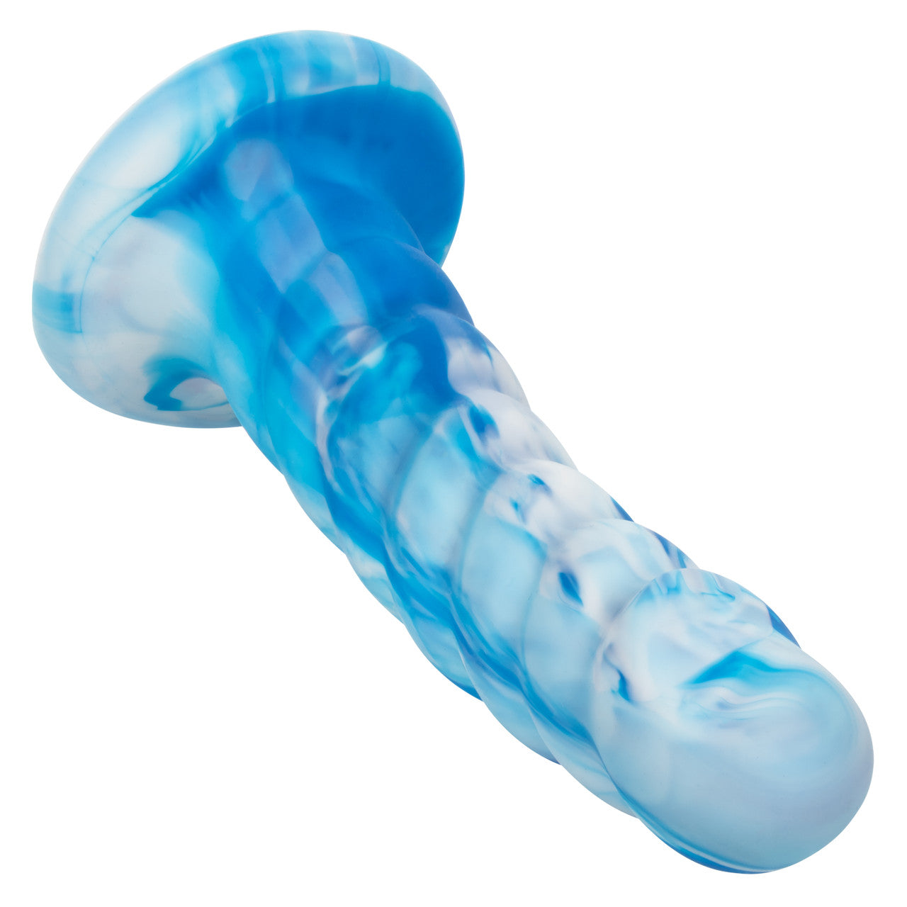 Twisted Love Twisted Ribbed Probe - Blue