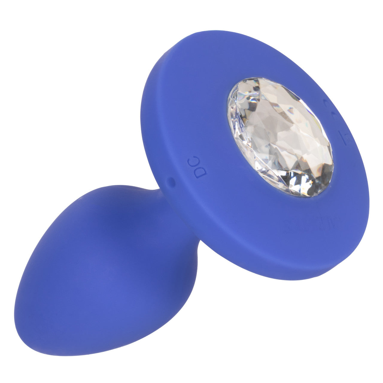 Cheeky Gems Medium Rechargeable Vibrating Probe - Blue