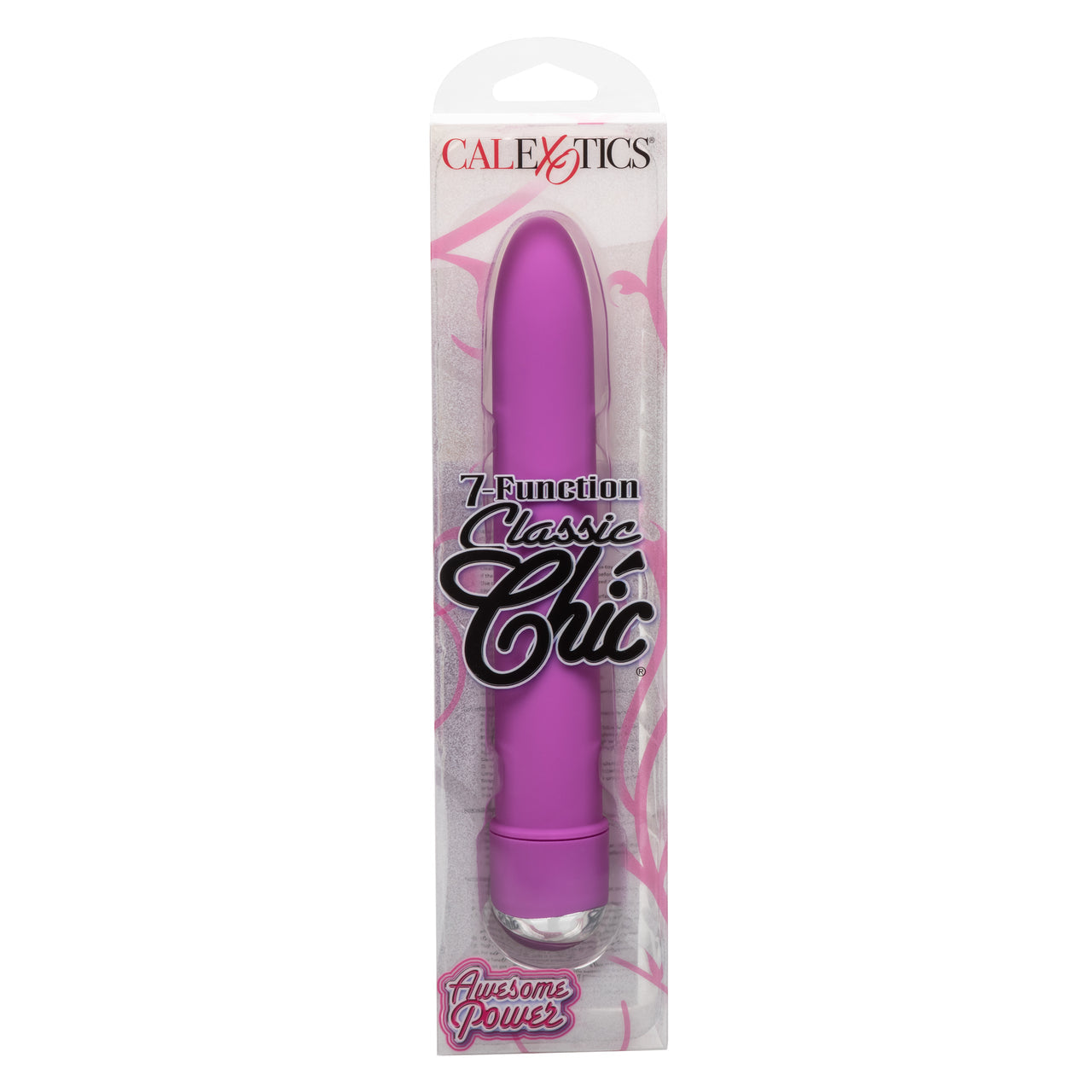 7-Function Classic Chic Standard Vibrator - Purple - Thorn & Feather Sex Toy Canada