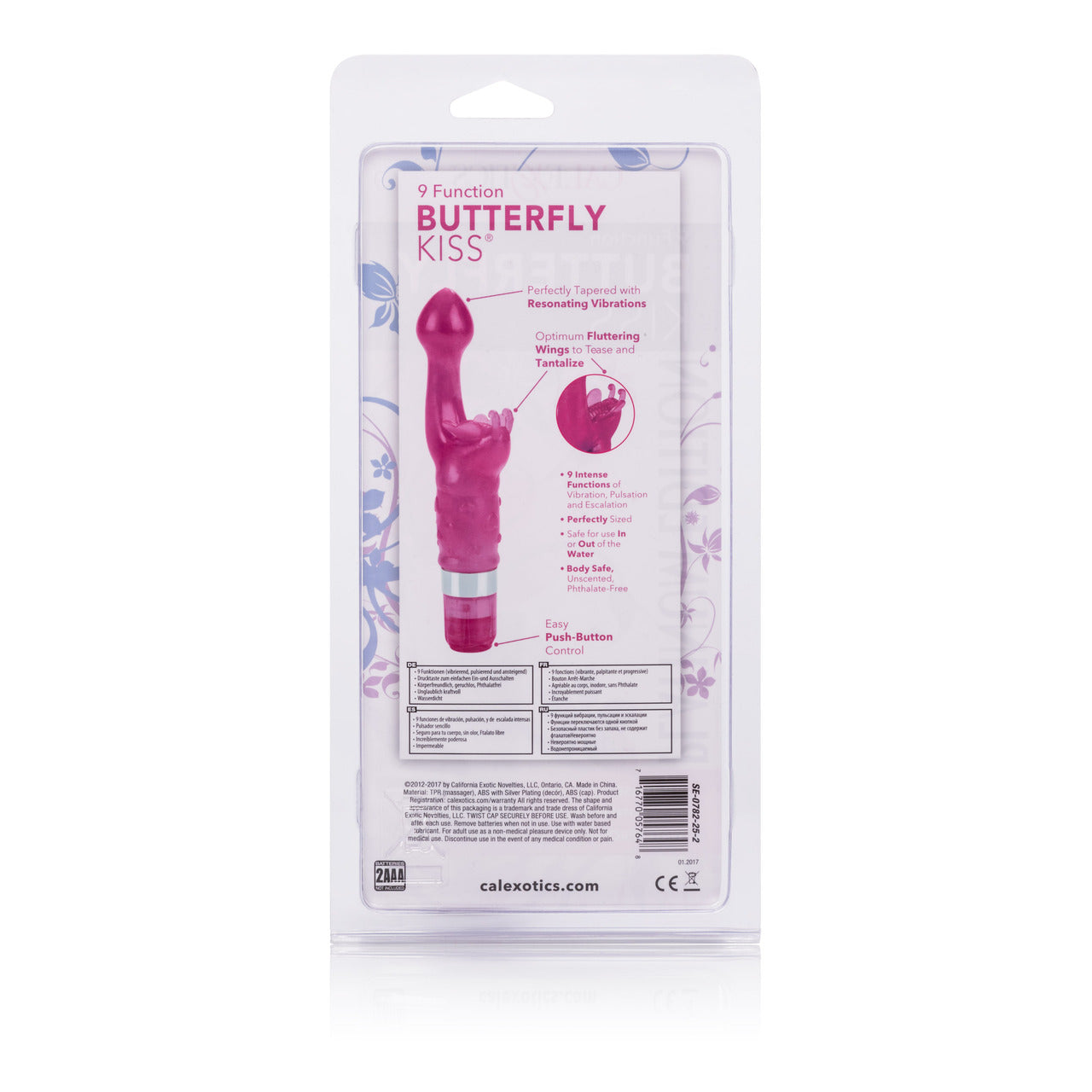 9-Function Butterfly Kiss Platinum Edition - Thorn & Feather Sex Toy Canada
