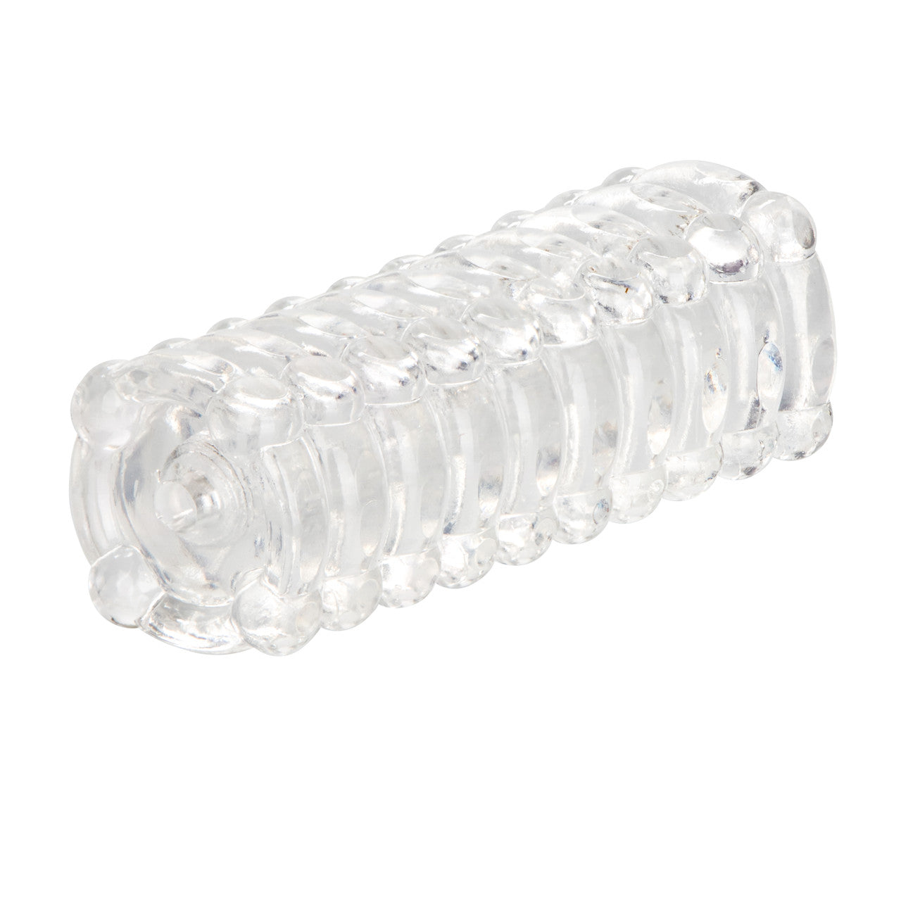 Ribbed Stroker - Clear-T&F 3YRS Anniversary Sale
