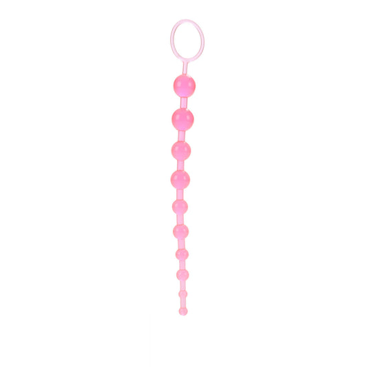 X-10 Anal Beads - Pink