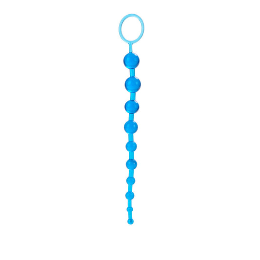 X-10 Anal Beads - Blue