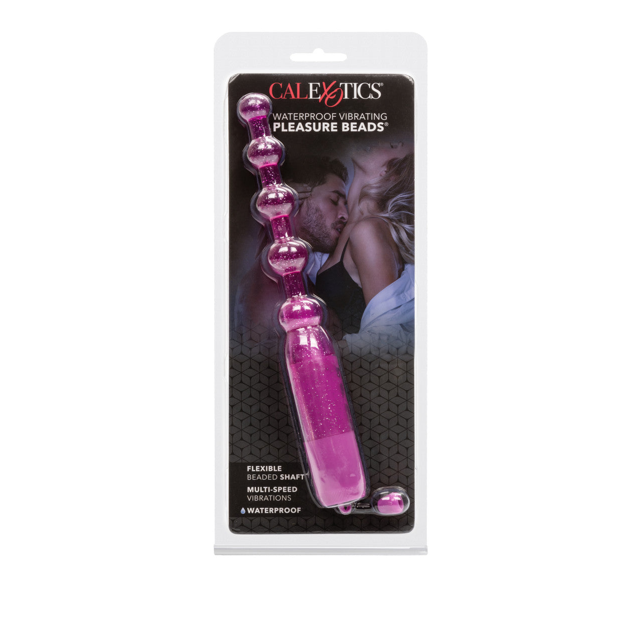 Waterproof Vibrating Pleasure Beads - Purple - Thorn & Feather Sex Toy Canada