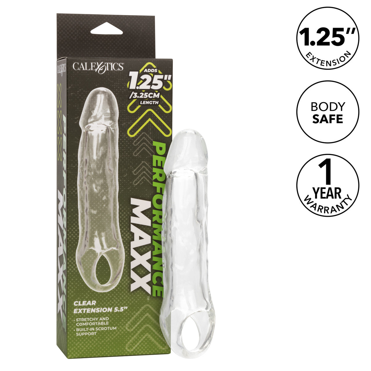 Performance Maxx Clear Extension 5.5"