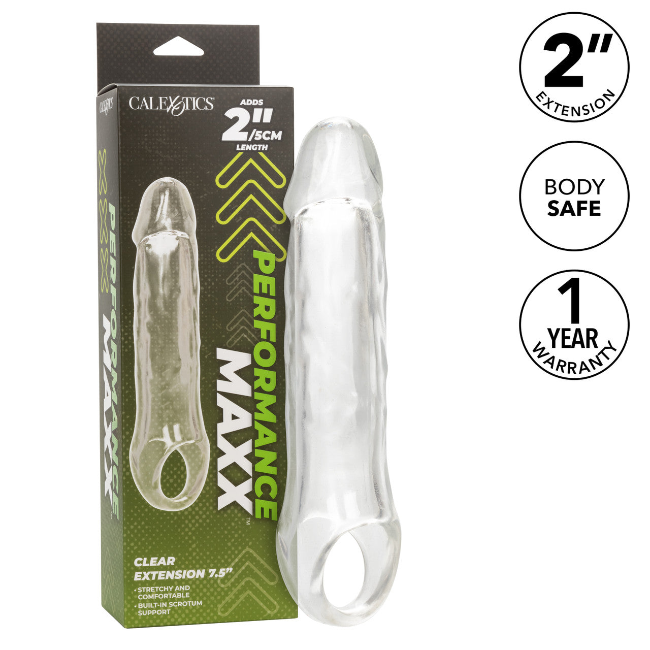 Performance Maxx Clear Extension 7.5"