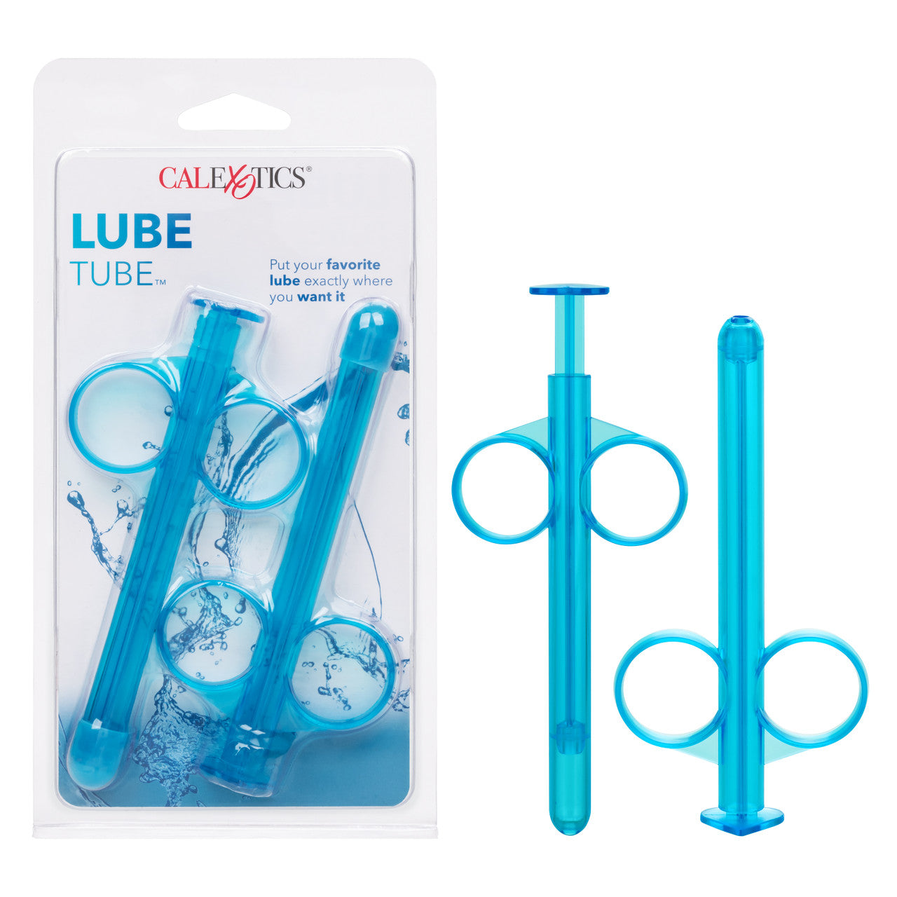 Lot de 2 applicateurs de tubes lubrifiants - Bleu