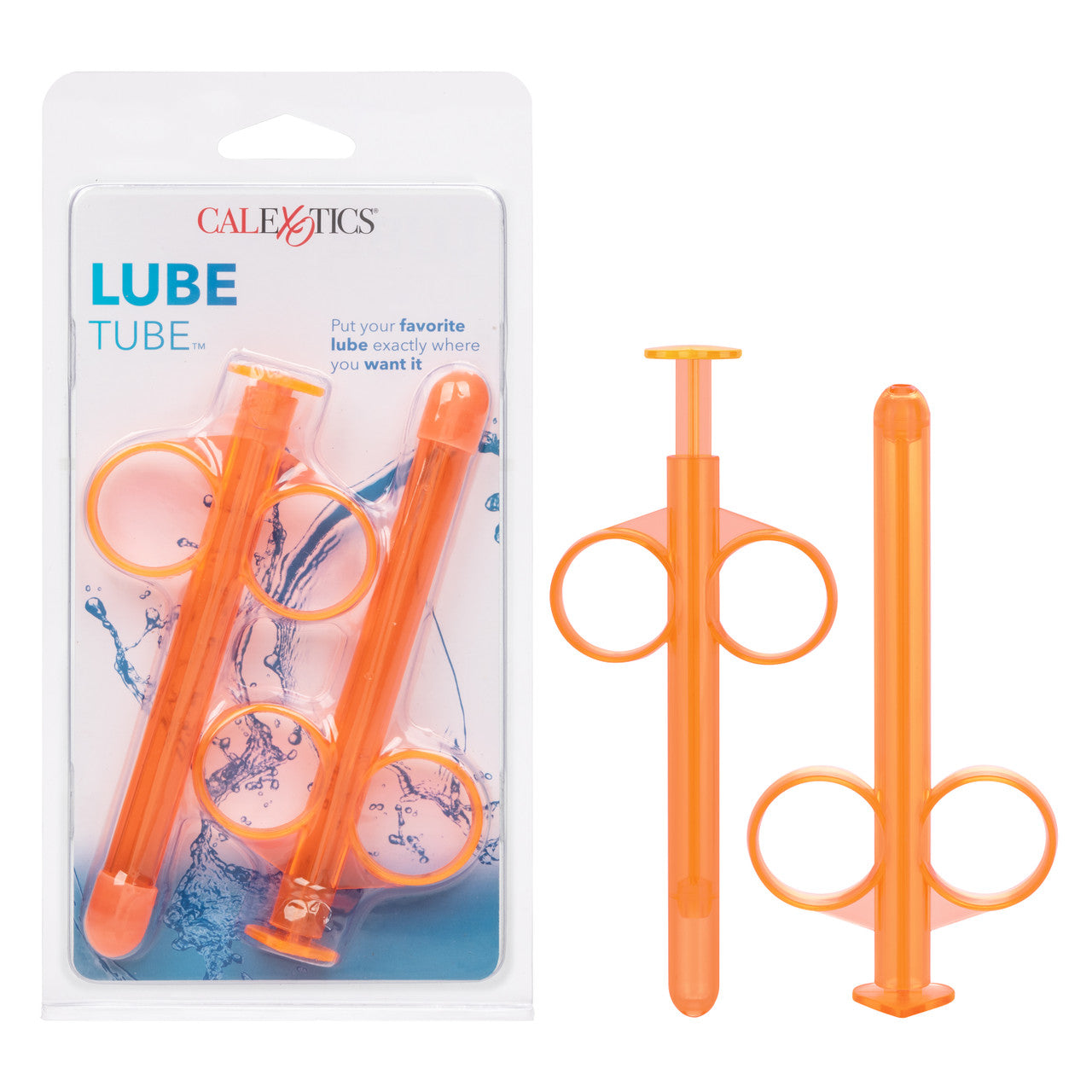 Lube Tube Applicator 2 Pack - Orange