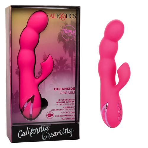 California Dreaming Oceanside Orgasm Rabbit Vibrator - Thorn & Feather Sex Toy Canada
