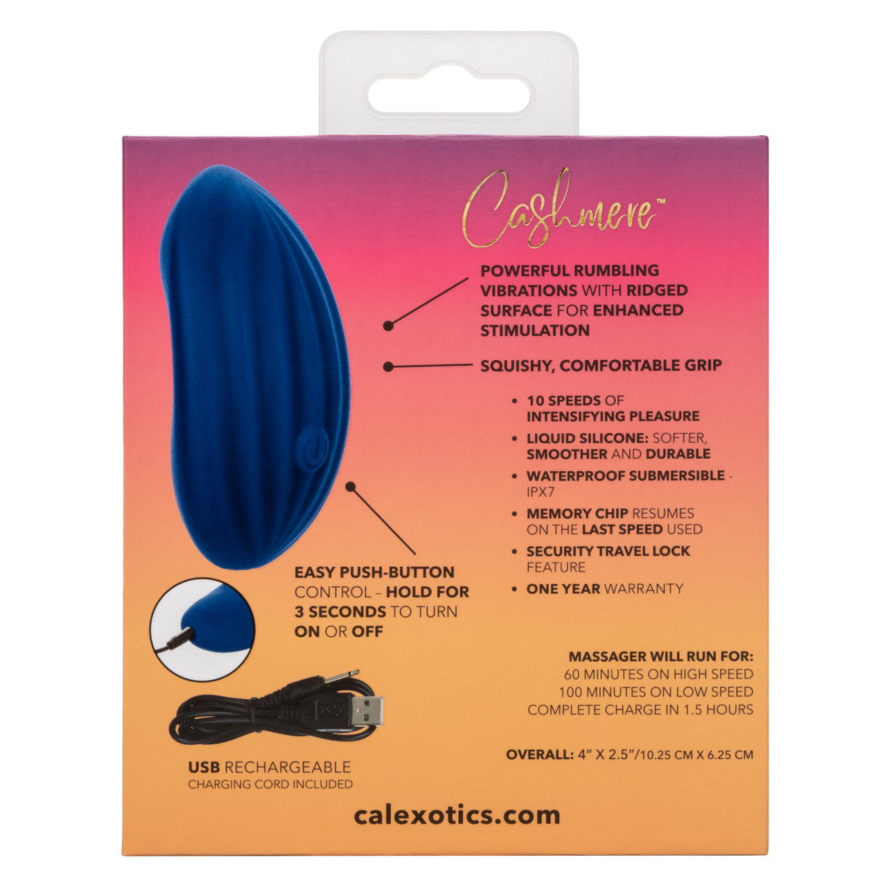 Cashmere Velvet Curve Vibrator