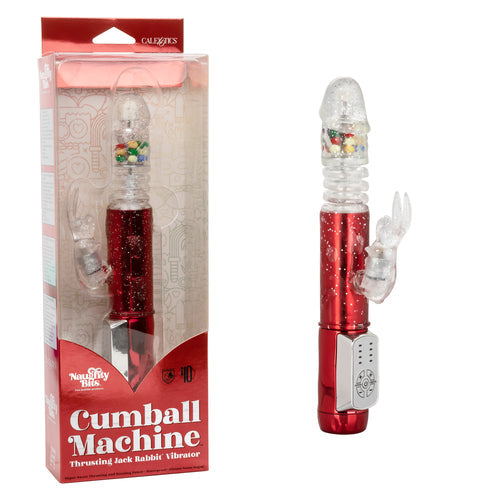 Naughty Bits Cumball Machine Thrusting Jack Rabbit Vibrator - Thorn & Feather Sex Toy Canada