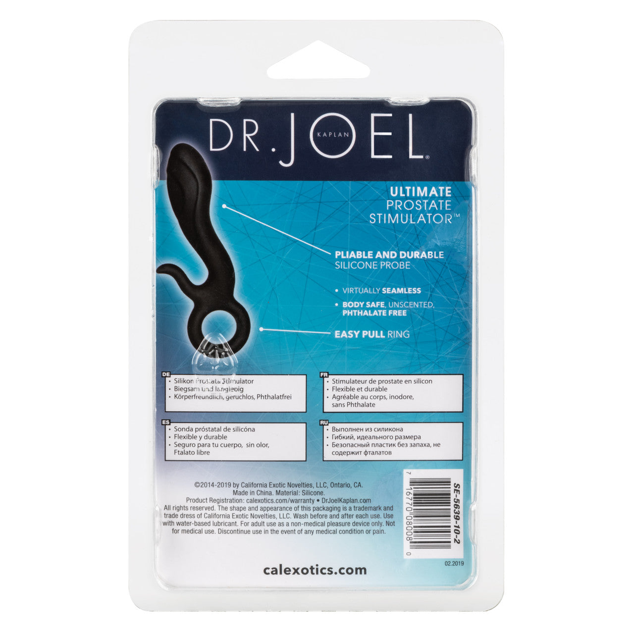 Dr. Joel Kaplan Ultimate Prostate Stimulator - Thorn & Feather Sex Toy Canada