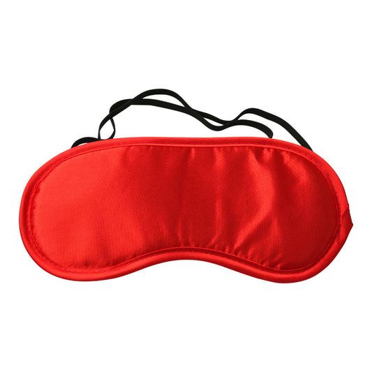 Satin Blindfold - Red - Thorn & Feather Sex Toy Canada
