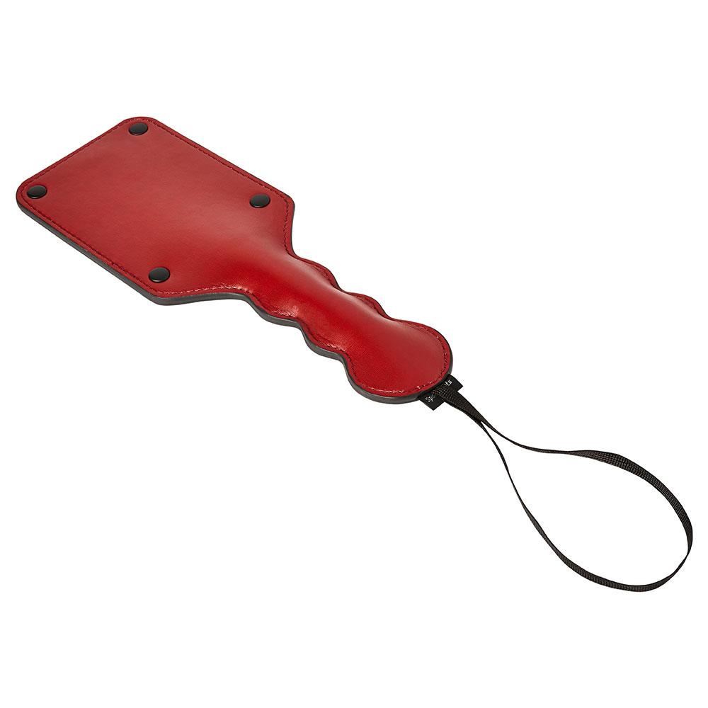 Sportsheets Saffron Square Paddle - Red - Thorn & Feather Sex Toy Canada