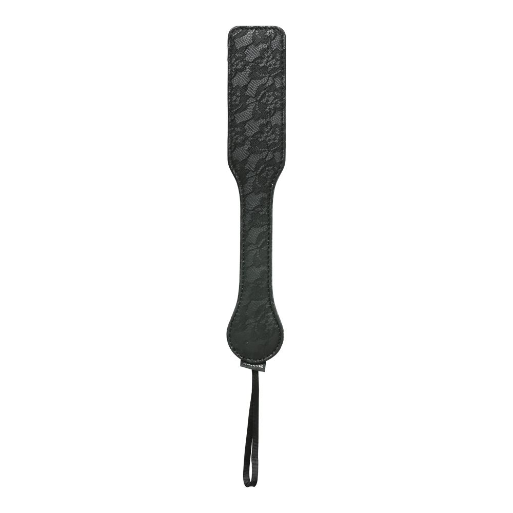 Sincerely by Sportsheets Lace Paddle - Black - Thorn & Feather Sex Toy Canada