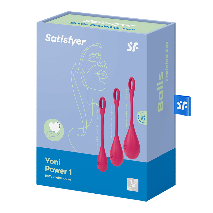 Satisfyer Yoni Power 1 Balls Training Set - Thorn & Feather Sex Toy Canada