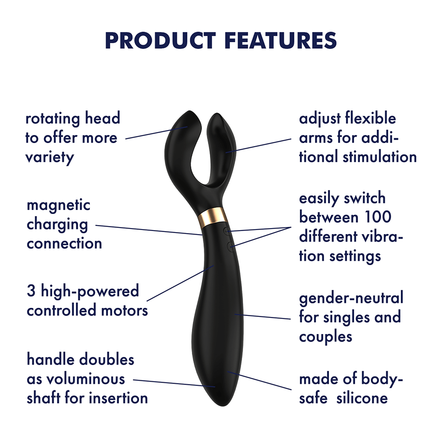 Satisfyer Endless Fun Multi Vibrator - Thorn & Feather Sex Toy Canada