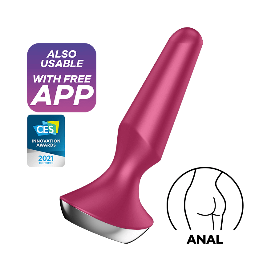 Satisfyer Plug-ilicious 2 Anal Vibrator - Thorn & Feather Sex Toy Canada