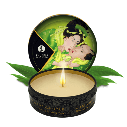 Shunga ORGANICA Luxury Gift Sets Geisha's Secrets - Exotic Green Tea - Thorn & Feather Sex Toy Canada