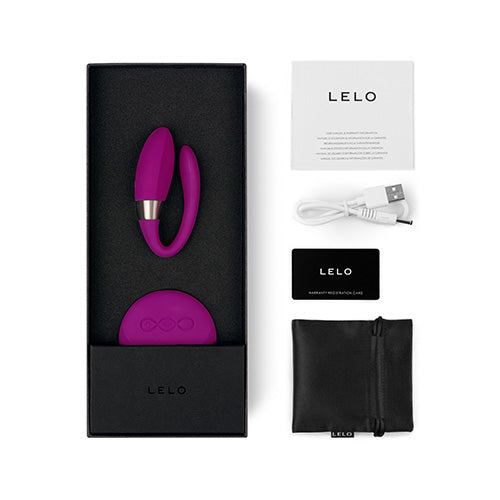 Lelo TIANI 2 Design Edition Couples' Massager - Deep Rose - Thorn & Feather Sex Toy Canada