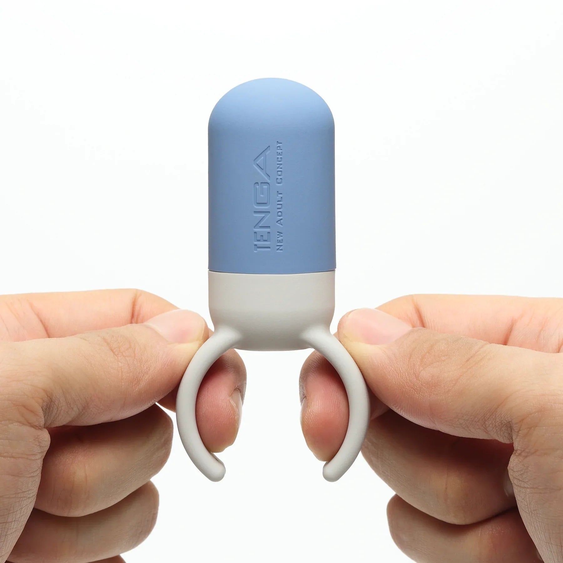 Tenga Smart Vibe Ring One - Gray - Thorn & Feather Sex Toy Canada