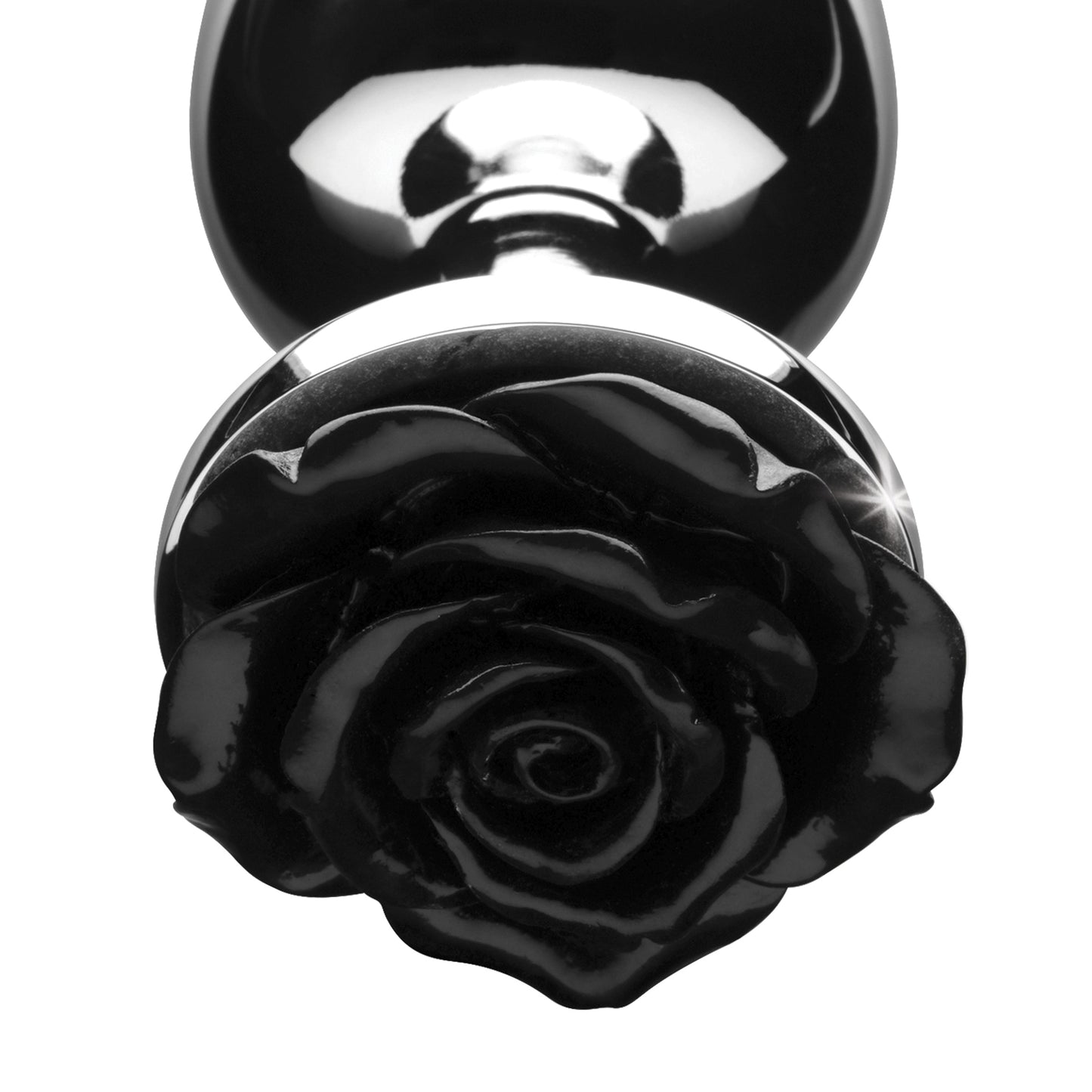 Black Rose Anal Plug - Small