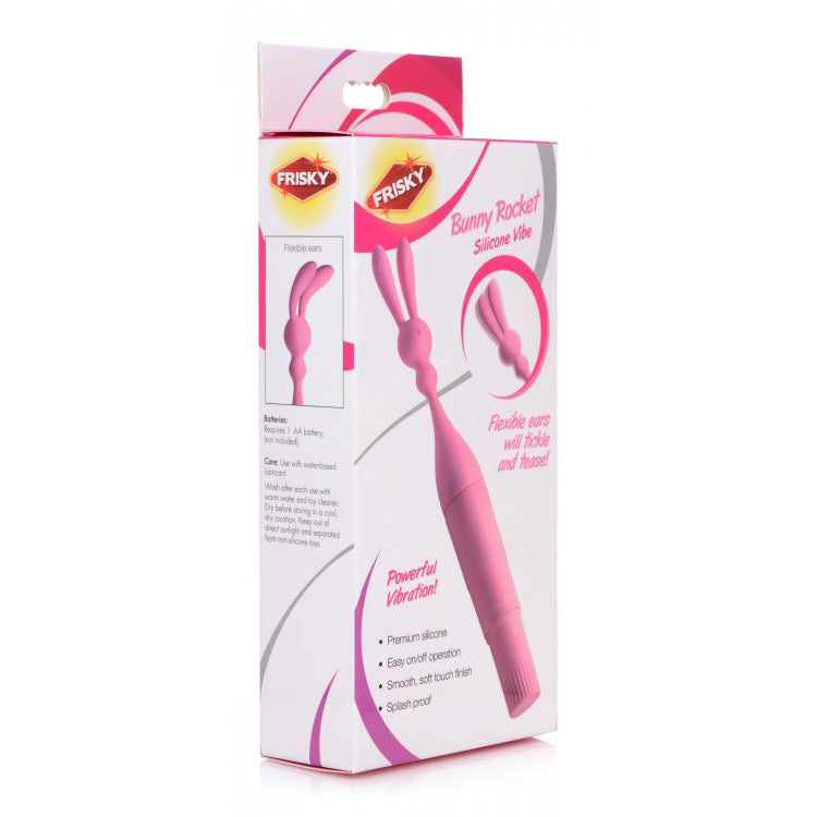 Bunny Rocket Silicone Vibrator - Thorn & Feather Sex Toy Canada