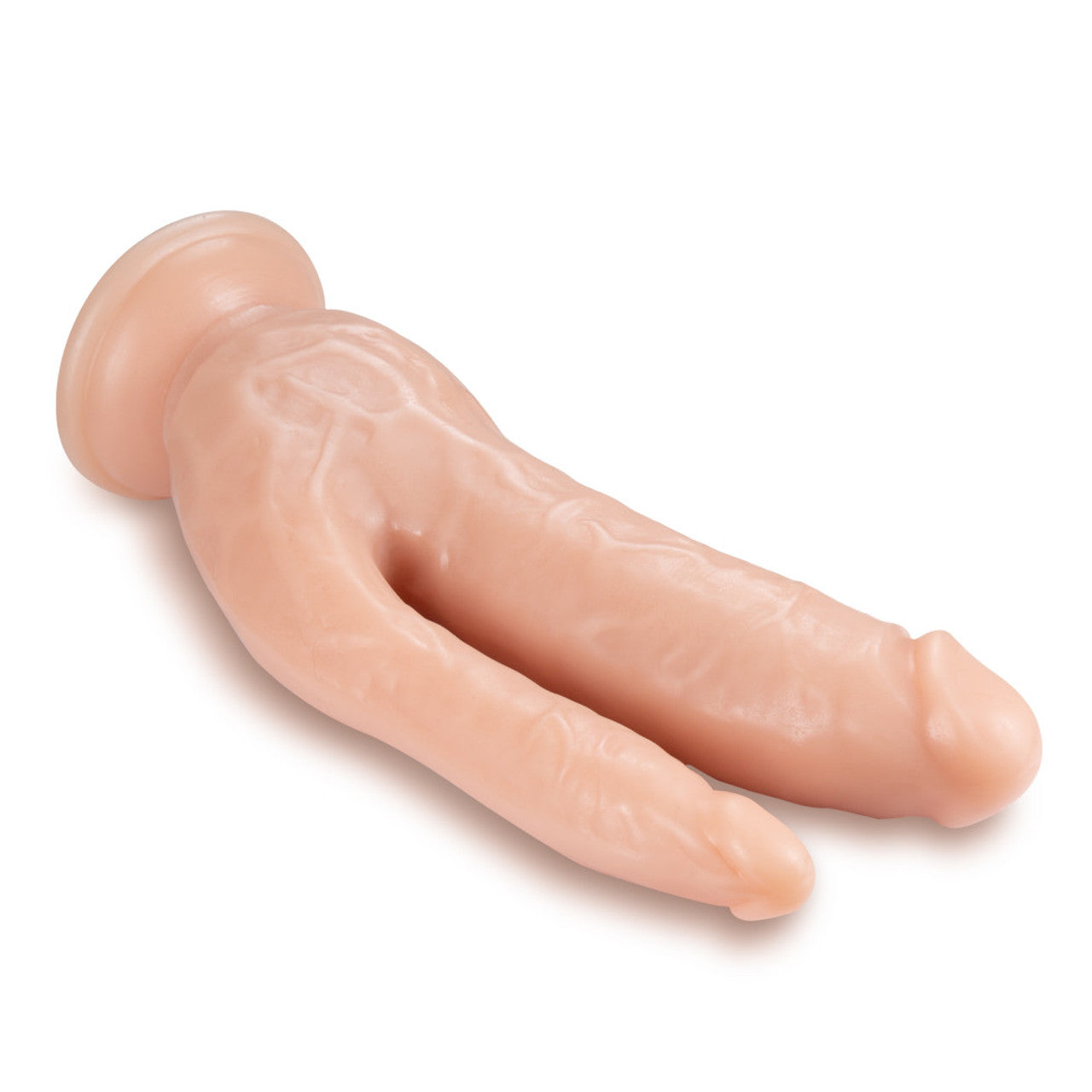 Dr. Skin 8 Inch DP Cock - Vanilla - Thorn & Feather Sex Toy Canada