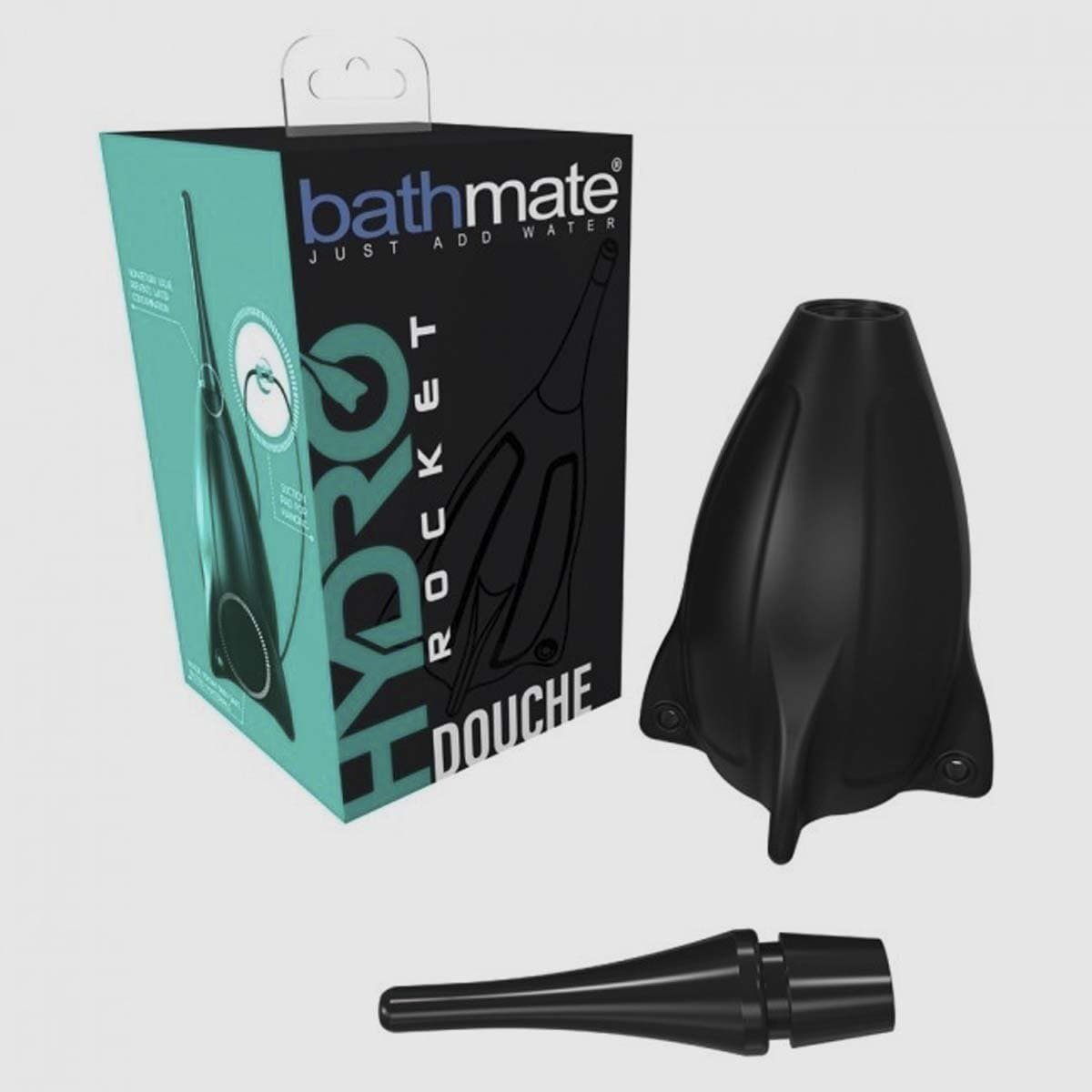 Bathmate Hydro Rocket Douche - Black, 325ml - Thorn & Feather Sex Toy Canada