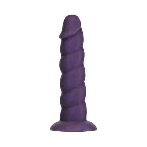 Addiction Fantasy Unicorn Dildo 7” - Purple - Thorn & Feather Sex Toy Canada