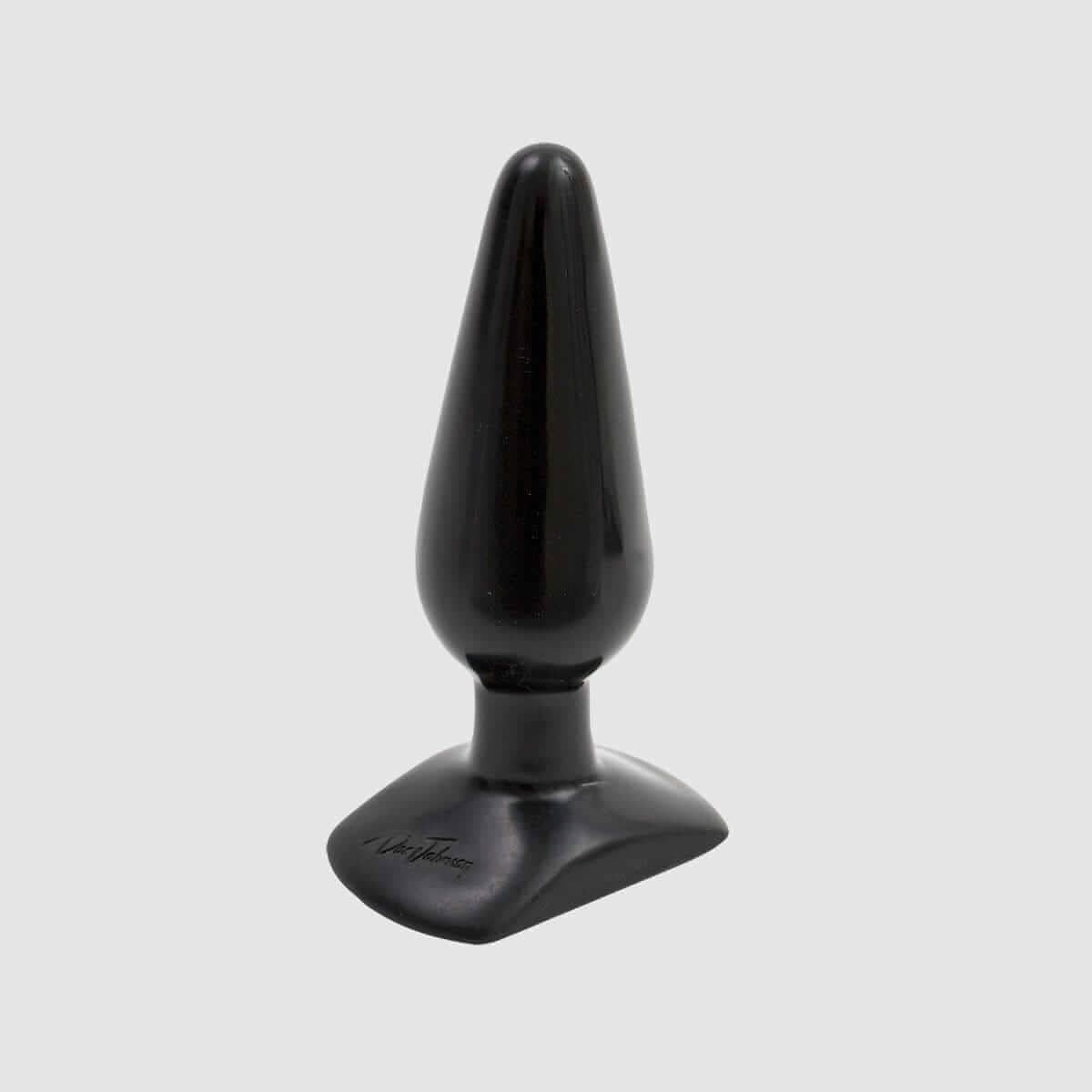 Classic Smooth Butt Plugs - Medium, Black - Thorn & Feather Sex Toy Canada