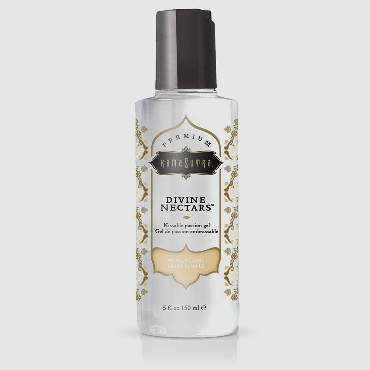Divine Nectars Water-Based Flavoured Lubricant - Vanilla Creme, 5 oz/150 ml - Thorn & Feather Sex Toy Canada