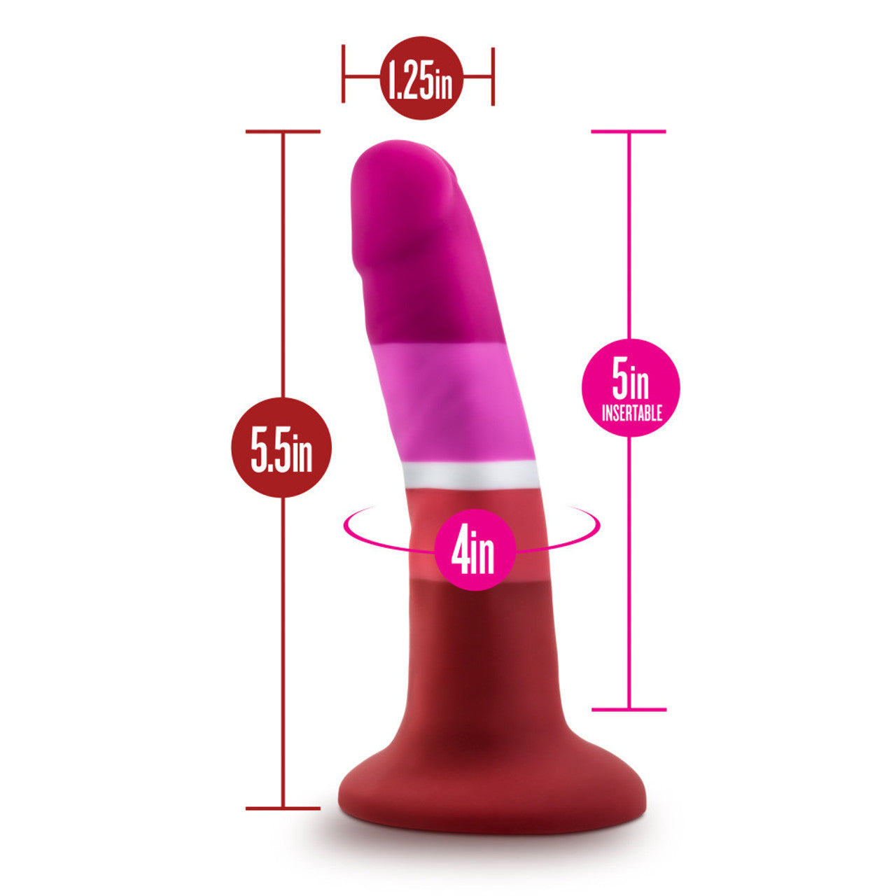Avant Pride P3 Beauty Silicone Dildo - Thorn & Feather Sex Toy Canada