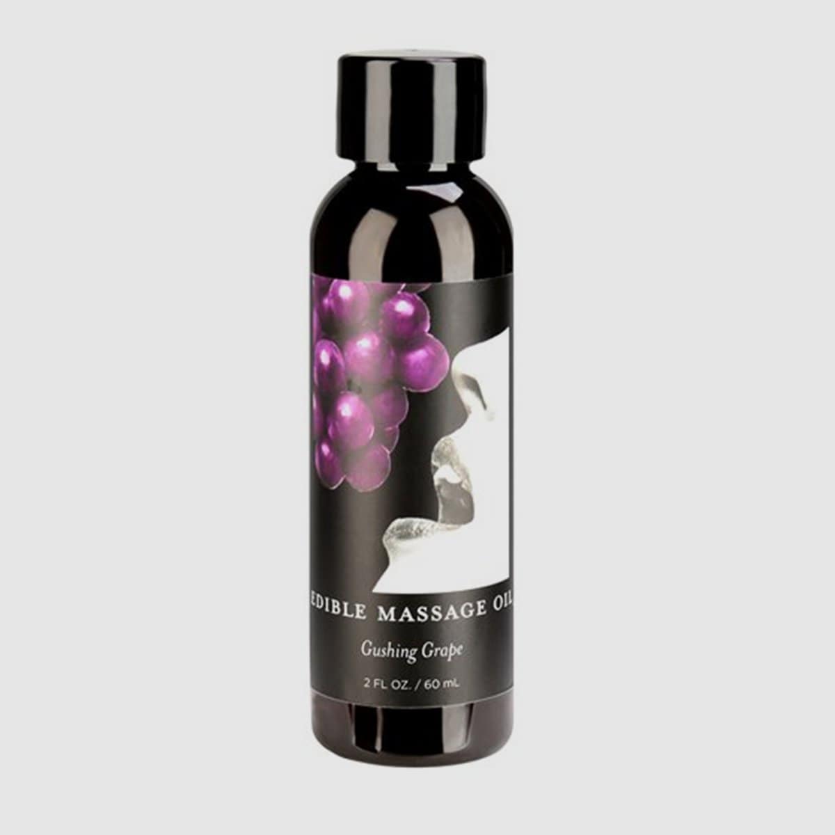 Earthly Body Edible Massage Oil - Grape, 2oz/60ml - Thorn & Feather Sex Toy Canada