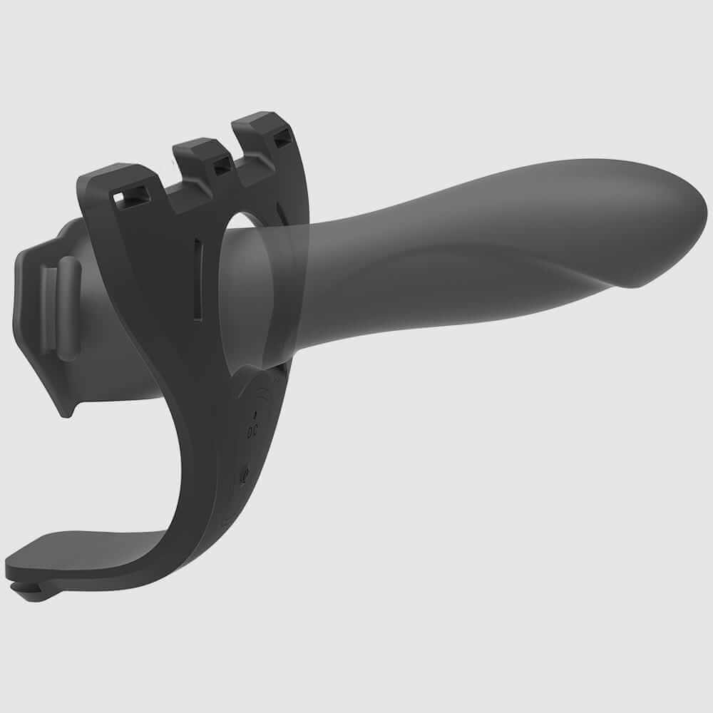 Body Extensions Be In Charge Strap-On Set with Vibrating Harness - Thorn & Feather Sex Toy Canada