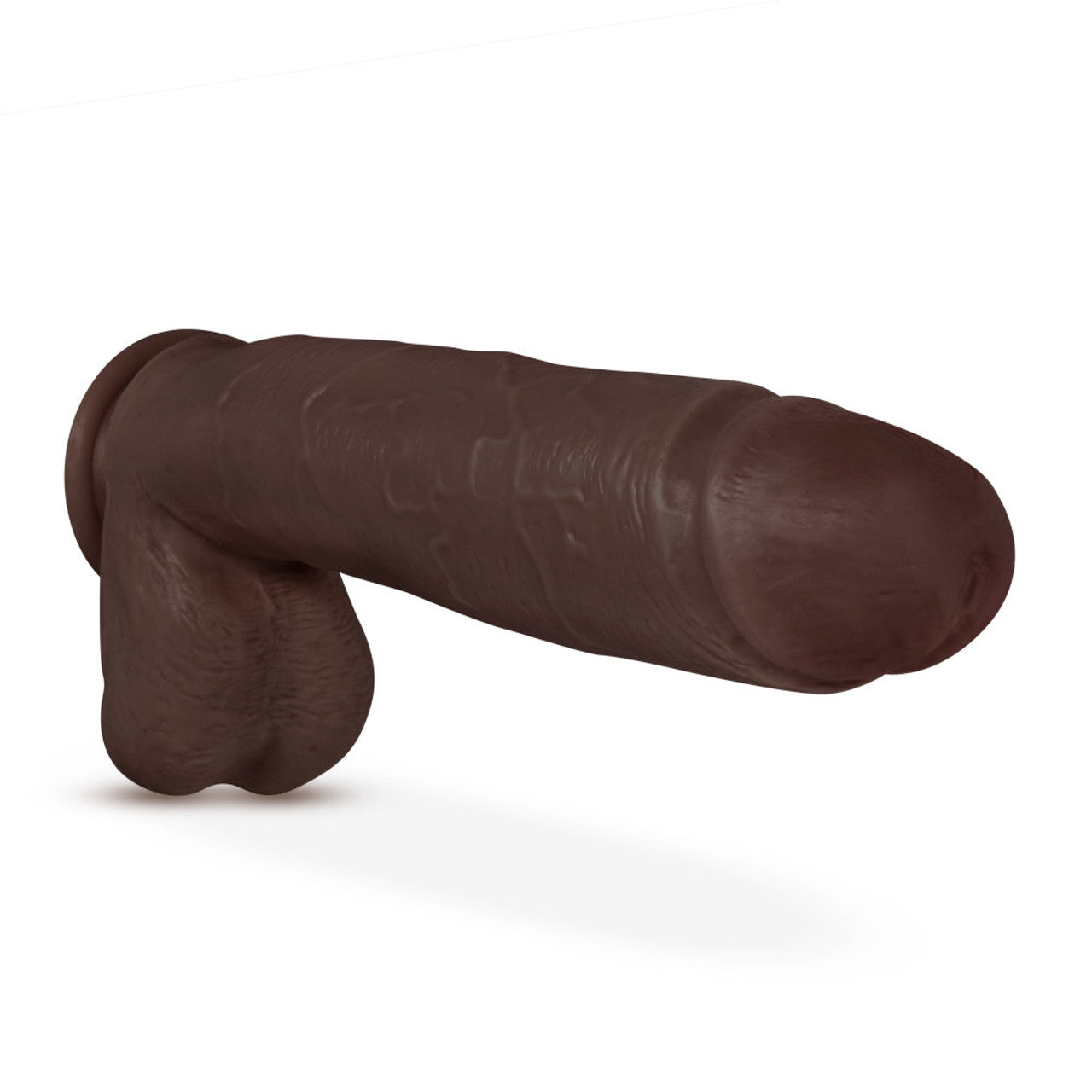 Dr. Skin Mr. Mister 10.5" Dildo with Suction - Chocolate - Thorn & Feather Sex Toy Canada