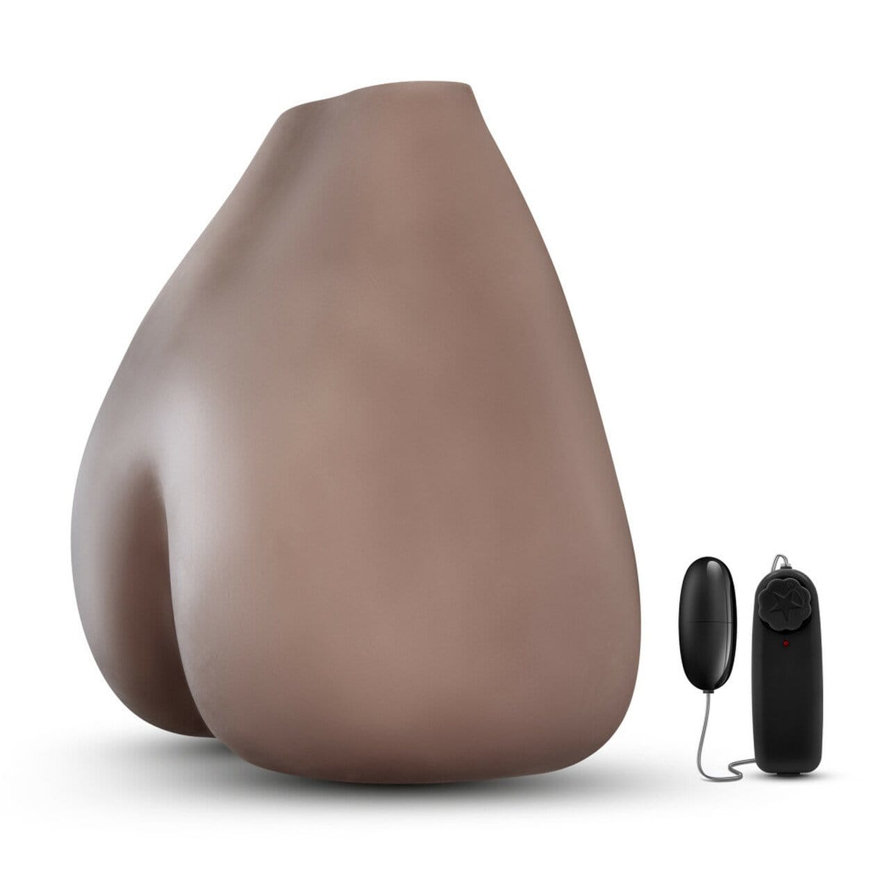 Sweet Rose Life-Sized Vibrating Ass - Chocolate - Thorn & Feather Sex Toy Canada