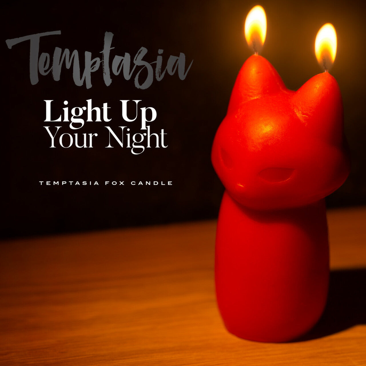 Blush Temptasia Fox Drip Candle - Red - Thorn & Feather Sex Toy Canada