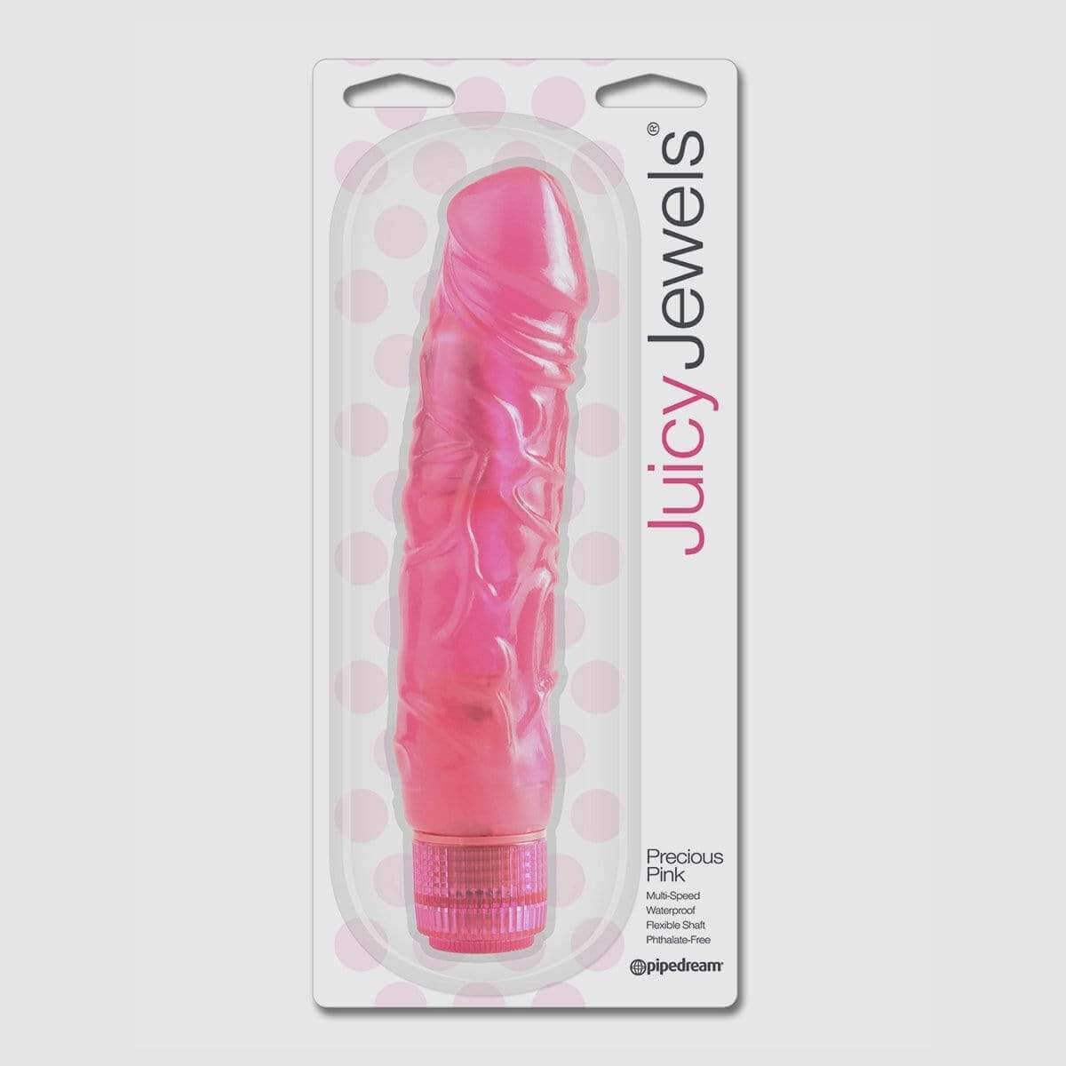 Juicy Jewels Precious Pink Vibe - Pink - Thorn & Feather Sex Toy Canada
